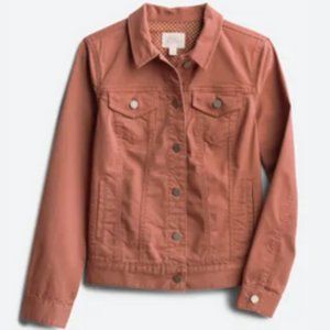 Market & Spruce Camila Boyfriend Denim Jacket (L)